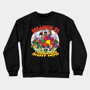 Freaknik 1992 I Wanna Rock Crewneck Sweatshirt